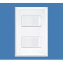 2-interruptores-simples-16A-250V-DistanciadosEvidence 2-interruptores-simples-16A-250V-DistanciadosEvidence