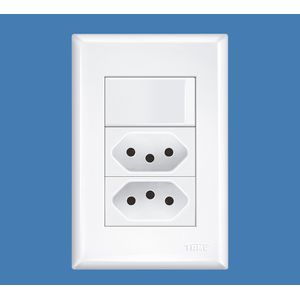 Interruptor-Simples-16A-250V-e-2-Tomadas-2P-T-10A-250V-Evidence