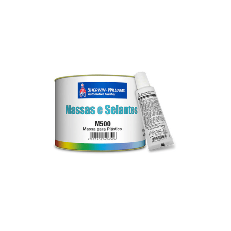 Massa-P.Plastico-M500-Comp-A-B-400G-Lazzuril Massa-P.Plastico-M500-Comp-A-B-400G-Lazzuril