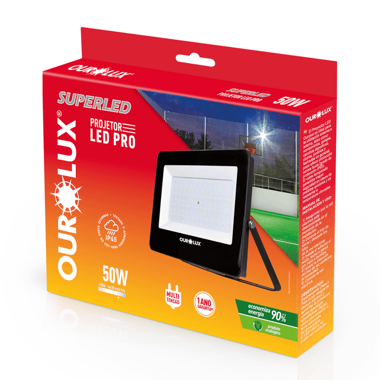 Projetor-Pro-Ip65-Ourolux-50w Projetor-Pro-Ip65-Ourolux-50w