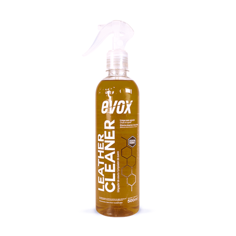 Leather-Cleaner---Limpador-de-Couro-Evox-500ml Leather-Cleaner---Limpador-de-Couro-Evox-500ml
