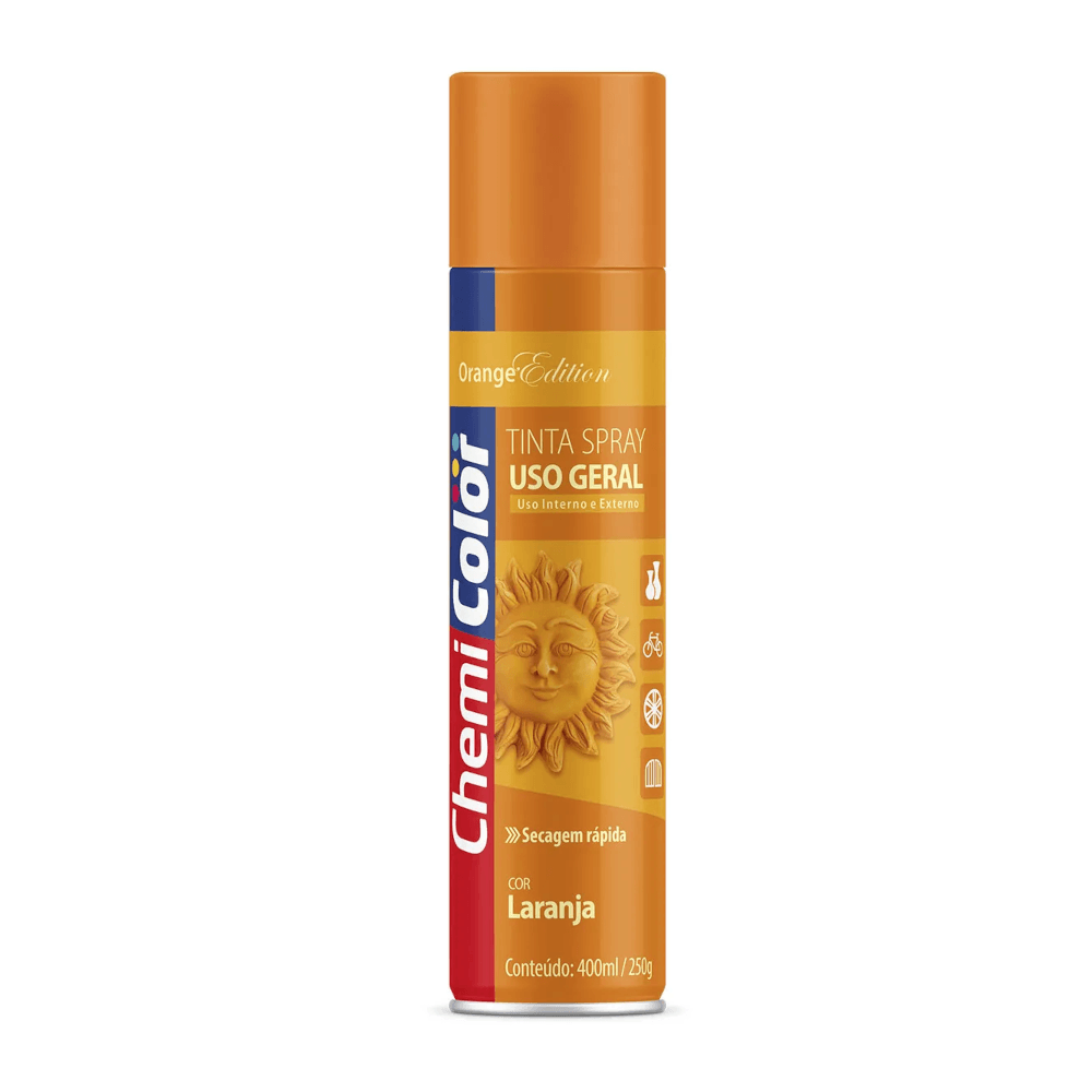 Spray Uso Geral Laranja 400ml hipertintas