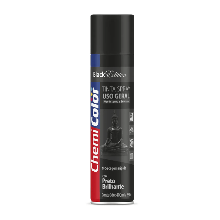 Spray-Uso-Geral-preto-brilhante-400ml Spray-Uso-Geral-preto-brilhante-400ml