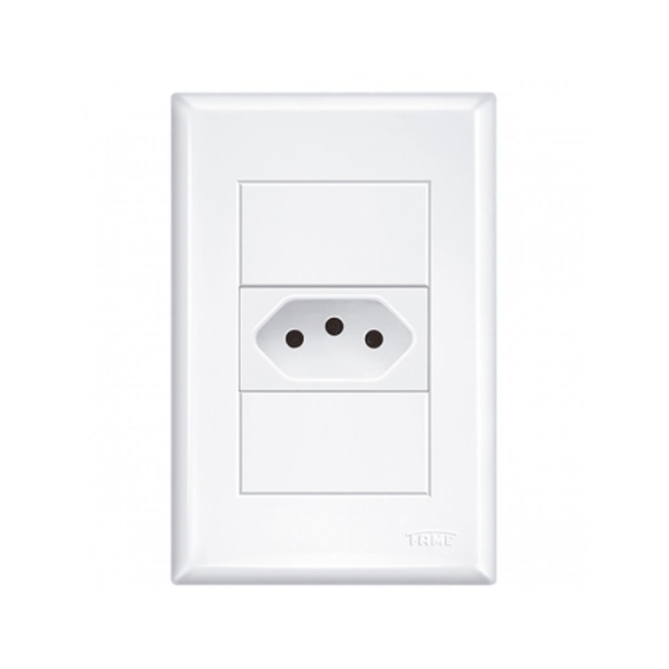 Tomada-2P-T-10A-250V-Evidence-Fame Tomada-2P-T-10A-250V-Evidence-Fame