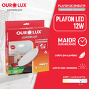Plafon-Led-Caixa-Embutir-Redondo-12W-6400K-Ourolux-2 Plafon-Led-Caixa-Embutir-Redondo-12W-6400K-Ourolux-2
