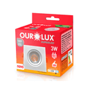 Superled-Mini-Spot-Quadrado-3W-6400K-Ourolux Superled-Mini-Spot-Quadrado-3W-6400K-Ourolux