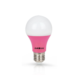 Lampada-Superled-Ouro-60-Colors-7W-Rosa-Ourolux-1